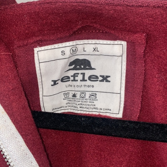 Reflex Red Hoodie Sweatshirt - Picture 2 of 5